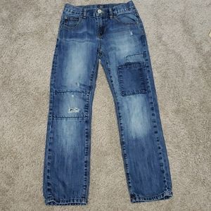 Girls Gap Patchwork Jeans